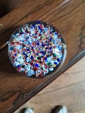 sulfure presse papier boule multicouleur 