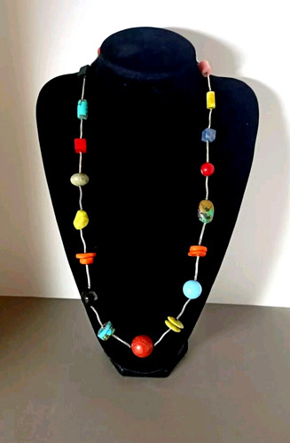 Ancien collier perles - collier,