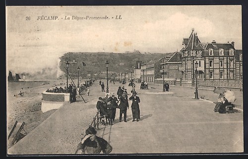 Cpa fécamp la - fécamp,,