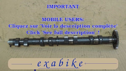 Arbre cames echappement - echappement, pour