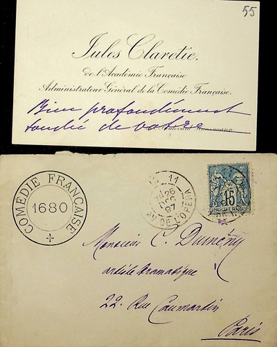 S jules claretie - c.a.s,