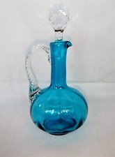 Carafe service bleu mer