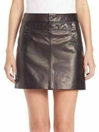 Mini jupe noire designer - , pour