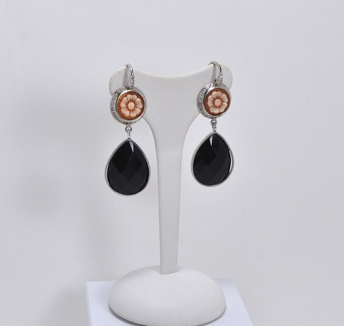 Boucles oreilles argent - en,