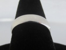 Taille 5 Unisexe 14Kt Or Blanc