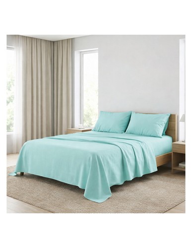 Set draps lit - de, coton