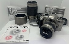 Lot Nikon D55 2 Objectifs: AF Zoom Nikkor 70-300mm f/4-5.6g + 28-80mm f/3.3-5.6g