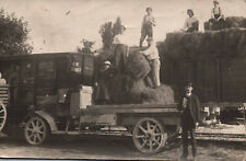 CPh Agricole - Déchargement de bottes de paille d'un Train (animée)