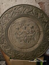 PLAT MURALE EN CUIVRE 