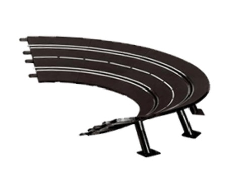 High banked curve - banked, 6piece