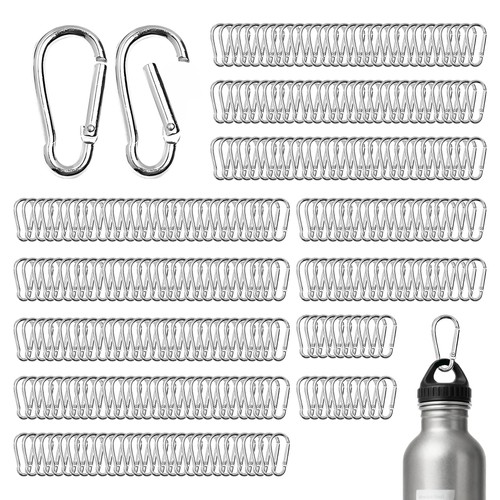 300 pcs carabiner bulk - 300, 2"