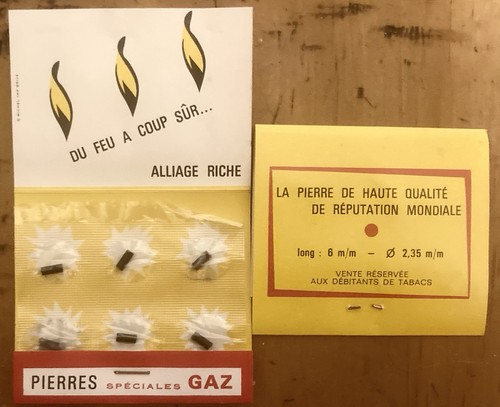 Briquet pierres à - briquet,