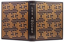 RELIURE ÉDITEUR Les Amours d’Ovide lithographies BLASCO MENTOR 1/53 ex. 2 SUITES