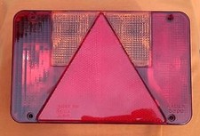 1 Feu arrière Gauche Remorques divers (22x14x6cm) - Phare RADEX Universel NEUF