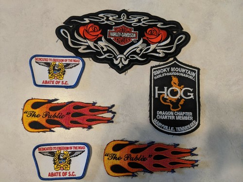 Harley davidson patch set - patch,