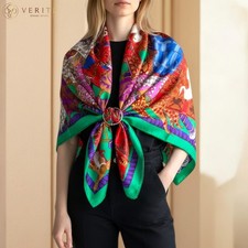 RARE VINTAGE foulard en soie