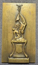 Médaille belge Art déco