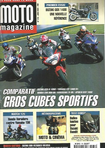 Moto magazine 178 gros - n°178,