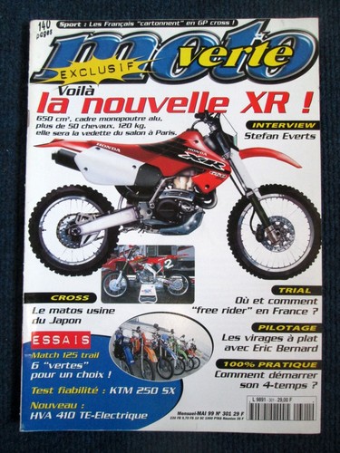 Moto verte 301 essai 125 - moto,