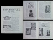 L'ARCHITECTURE N°19 1901 -