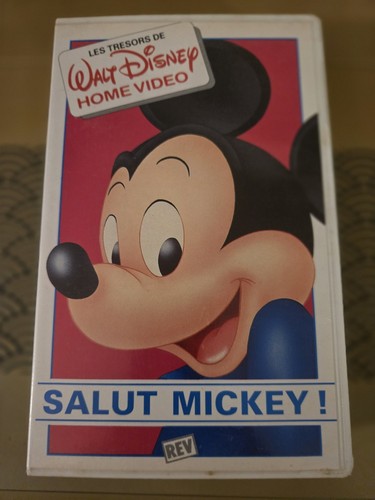 Vhs salut mickey k7 - !,