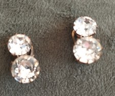 Boucles d’oreilles 2 strass