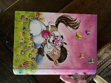 BOITE DIDDL EN METAL SOUS FORME DE LIVRE - TRES BON ETAT