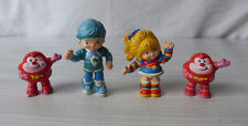 #PVC# Rainbow Brite - Lot PVC - Blondine au pays de l'arc-en-ciel