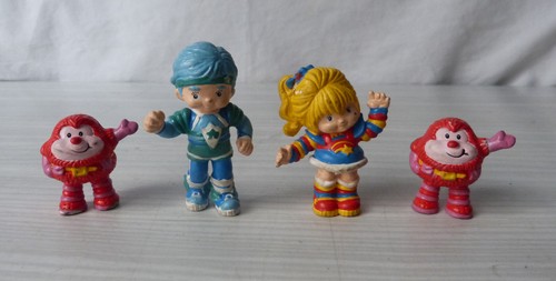Pvc rainbow brite lot - lot,