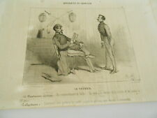 Caricature 19è Souvenirs de