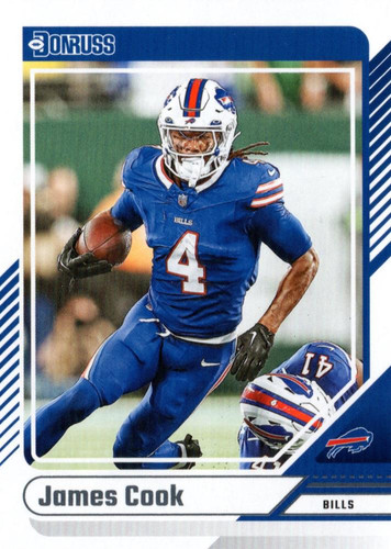 2024 panini donruss james cook - 2024,
