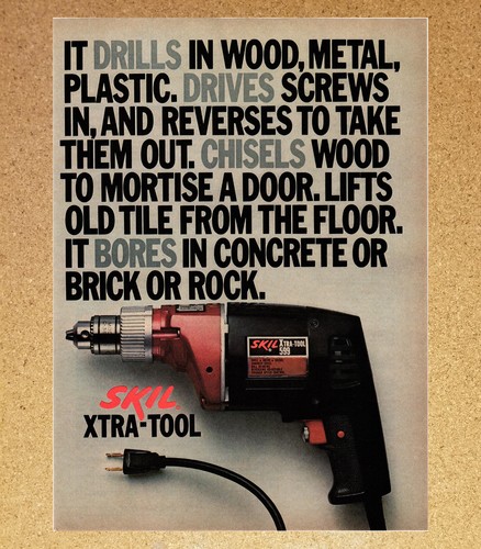 Skil xtra tool 599 drill - xtra,