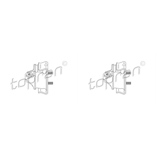 Topran support moteur - topran,