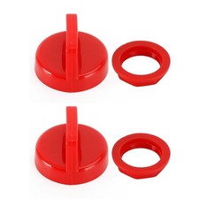 2 Pack Red Ignition Key Cover
