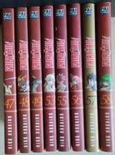 Lot de 8 Mangas Fairy Tail Tomes 47 48 49 53 55 56 57 Edition Limitée 58