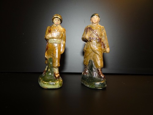 Soldats composition platre - soldats,