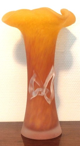 Superbe vase pâte - en, de