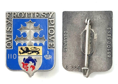 Insigne 110 régiment - ri,