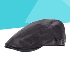  Bérets en cuir Casquette en