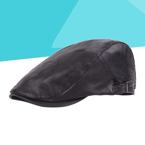 Bérets cuir casquette - bérets, en