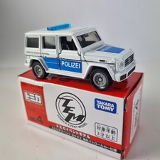 tomica tomy 1/64 limited mercedes g class polizei special edition