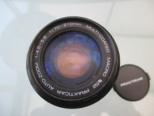 OBJECTIF PRAKTICAR: 70-210mm 1:45-5.6 Macro.