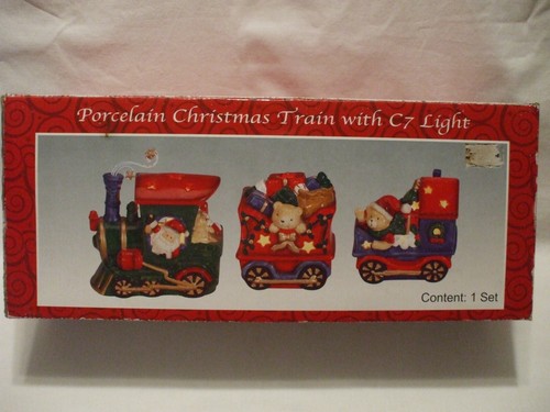 Hand painted porcelain - painted, lighted