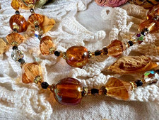 Collier de perles en chute