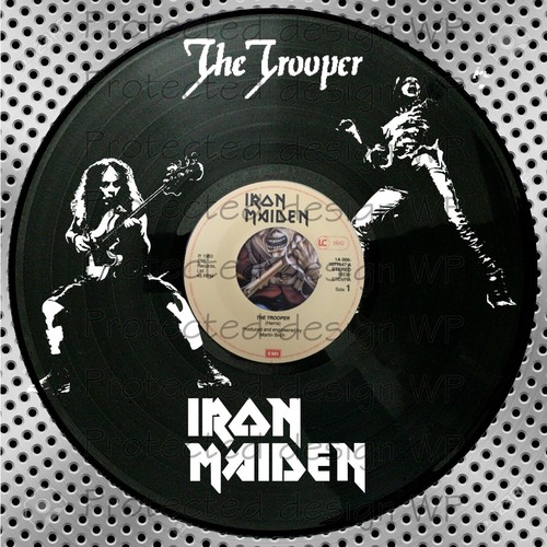 Iron maiden découpe laser - iron, maiden-