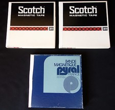 *** 3 BANDES MAGNETIQUES AUDIO