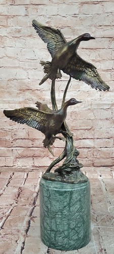 Statue famille canards - statue, de