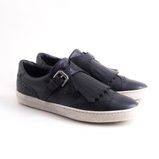 Bottines Santoni En Cuir Noir