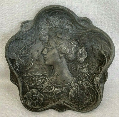 Ancienne coupelle étain art - ancienne, Étain,