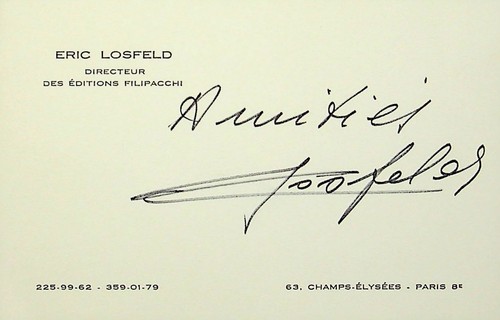 S eric losfeld - ✒, l.a.s